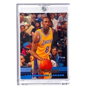 1996 Topps Stadium Club Kobe Bryant Rookie Card #R12 Los Angeles Lakers RC